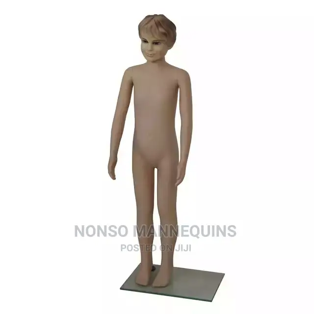 N Design Plastic Male and Female Kids Skin Colour Mannequin