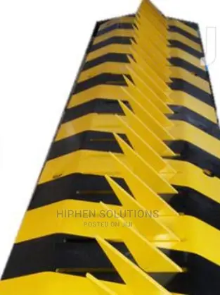 Steel Yellow Tyre Killer Traffic Barrier By Hiphen