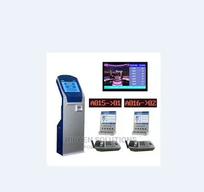 Customer Service Counter Token Number Display Q M System BY HIPHEN LTD