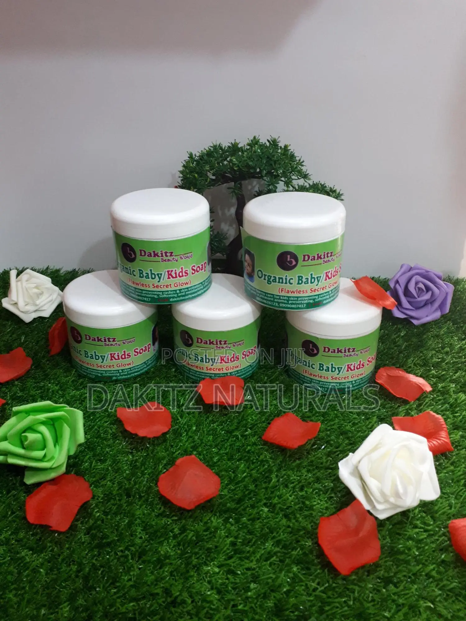 Organic Baby Kiddies Black Soap 500g