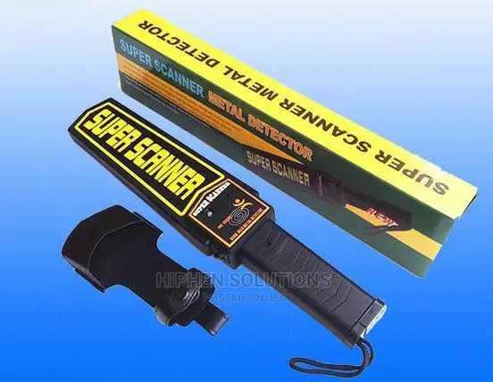 Portable Metal Detector Handheld Body Scanner BY HIPHEN SOLUTIONS