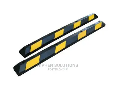 Black And Yellow Wheel Stopper BY HIPHEN SOLUTIONS