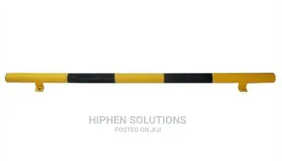 Black And Yellow Steel Wheel Stopper BY HIPHEN SOLUTIONS LTD
