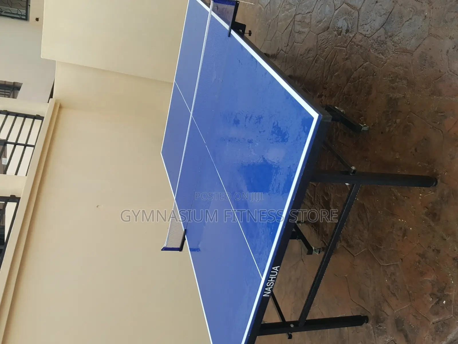 Outdoor Water Resistant Table Blue