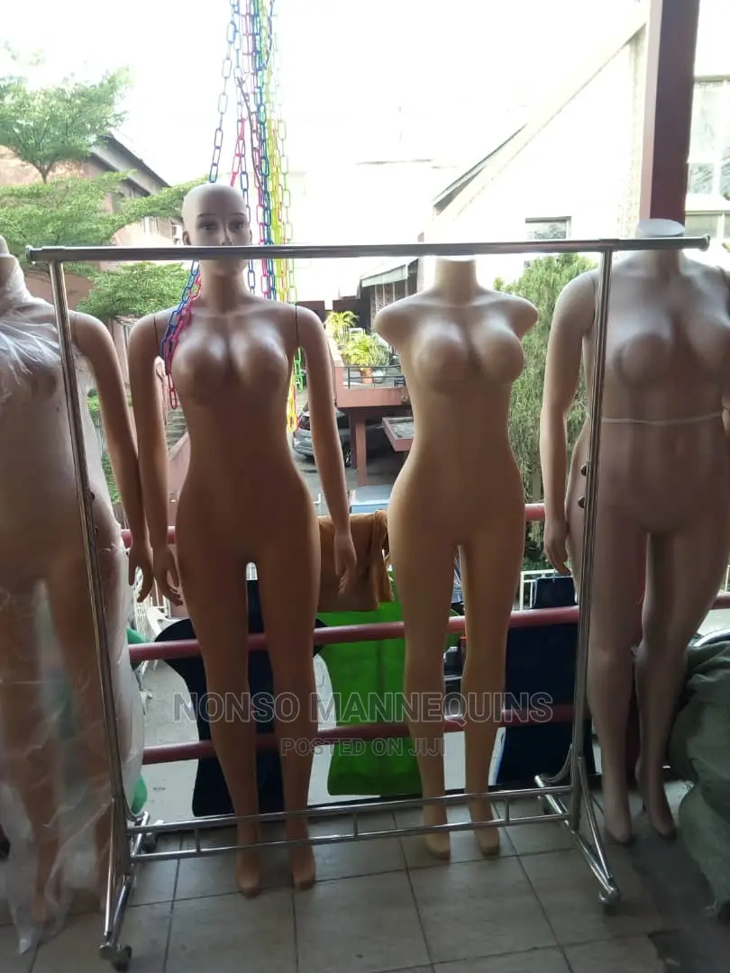 Headless, Armless, Full Body Plastic Female Mannequins
