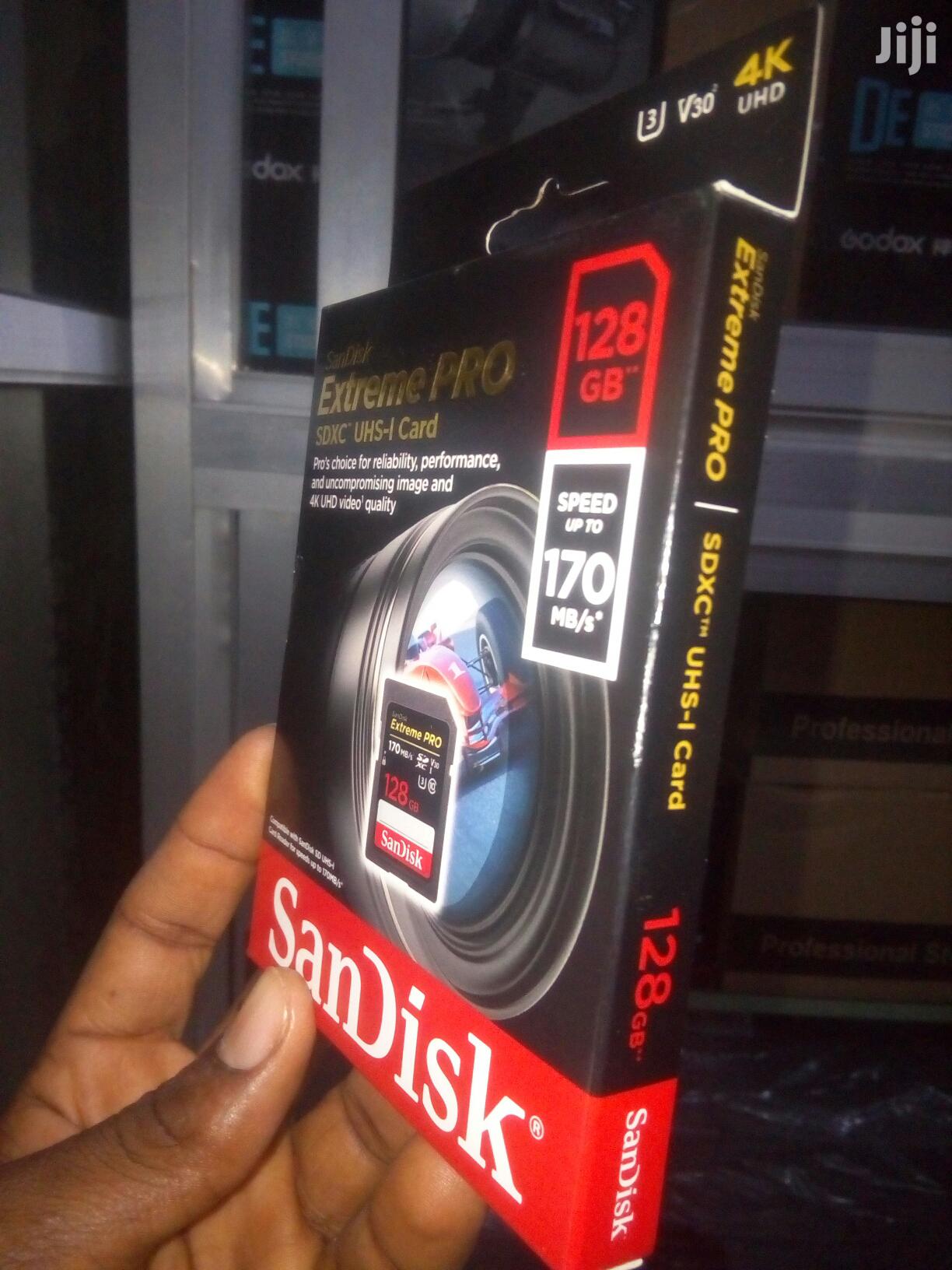 Memory Card Sandisk SD Memory Card 128gb 170mb/S