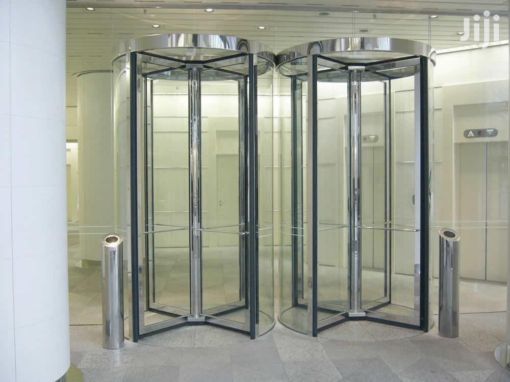 Man Trap Security Bank Door System