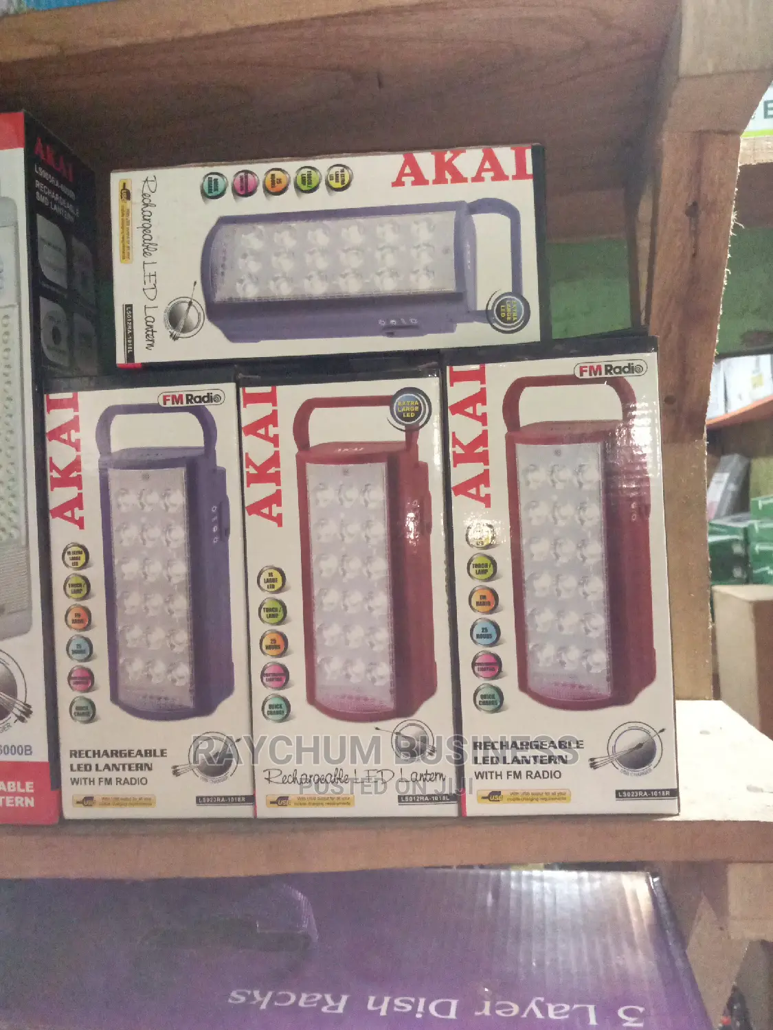 AKAI Lamp With Radio Model Lamp