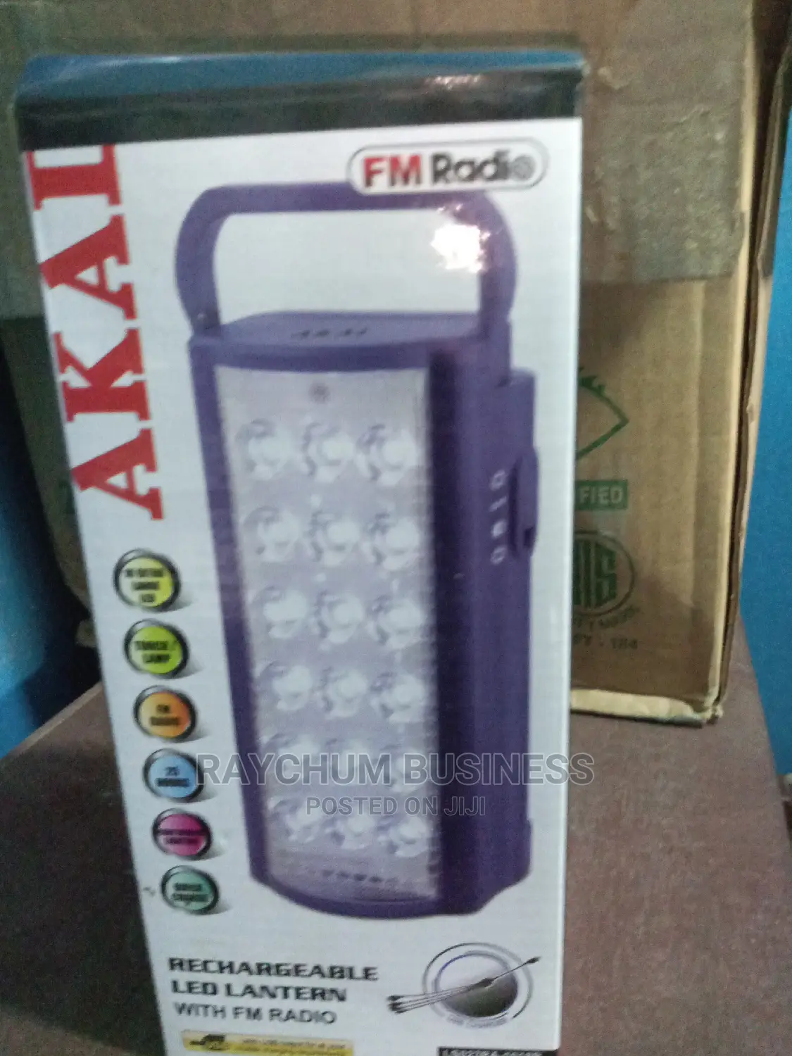 AKAI Lamp With Radio Model Lamp