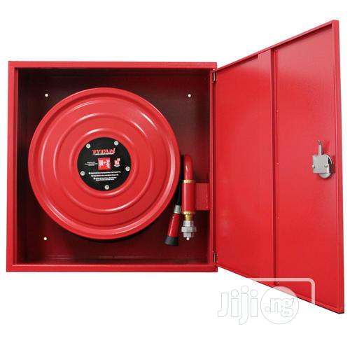 Fire Hosereel And Cabinet