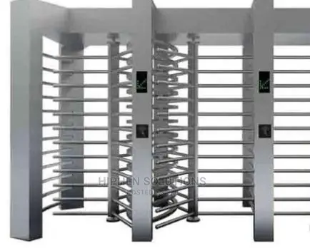 Automatic Luxury Full Height Turnstile Gates For Parking