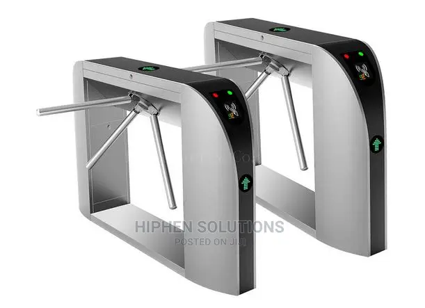 Card Reader Automated Turnstiles Tripod Barrier By Hiphen