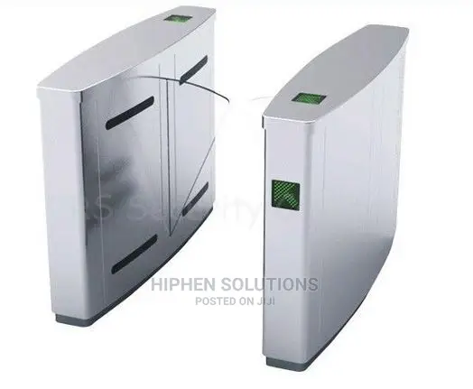 Automatic Turnstiles Bi Direction Flap Barrier Gate By Hiphen
