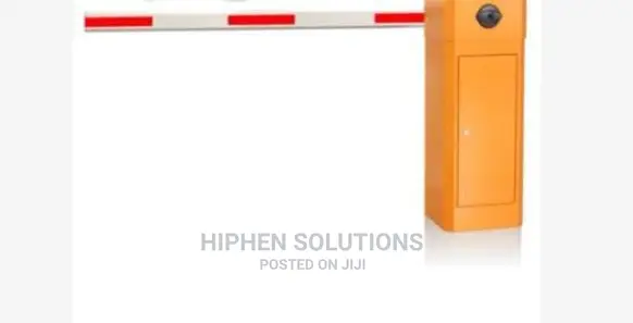 3m Yellow Automatic Boom Barrier Parking Gate Access Control BY HIPHEN