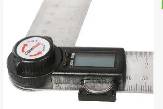 200mm Stainless Steel Angle Finder Ruler By Hiphen