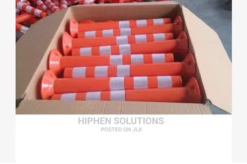 Surface Mount Delineator Reflective Warning Post - 10 Pieces BY HIPHEN