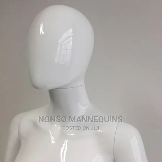 Glossy White Female Mannequins High Quality Models