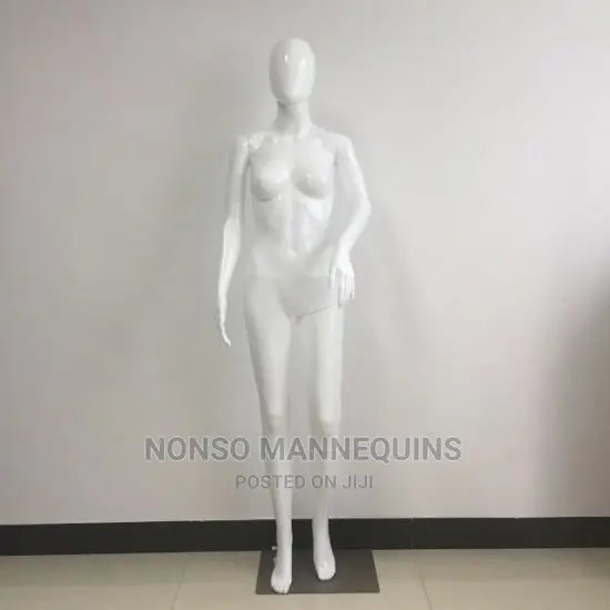 Glossy White Female Mannequins High Quality Models