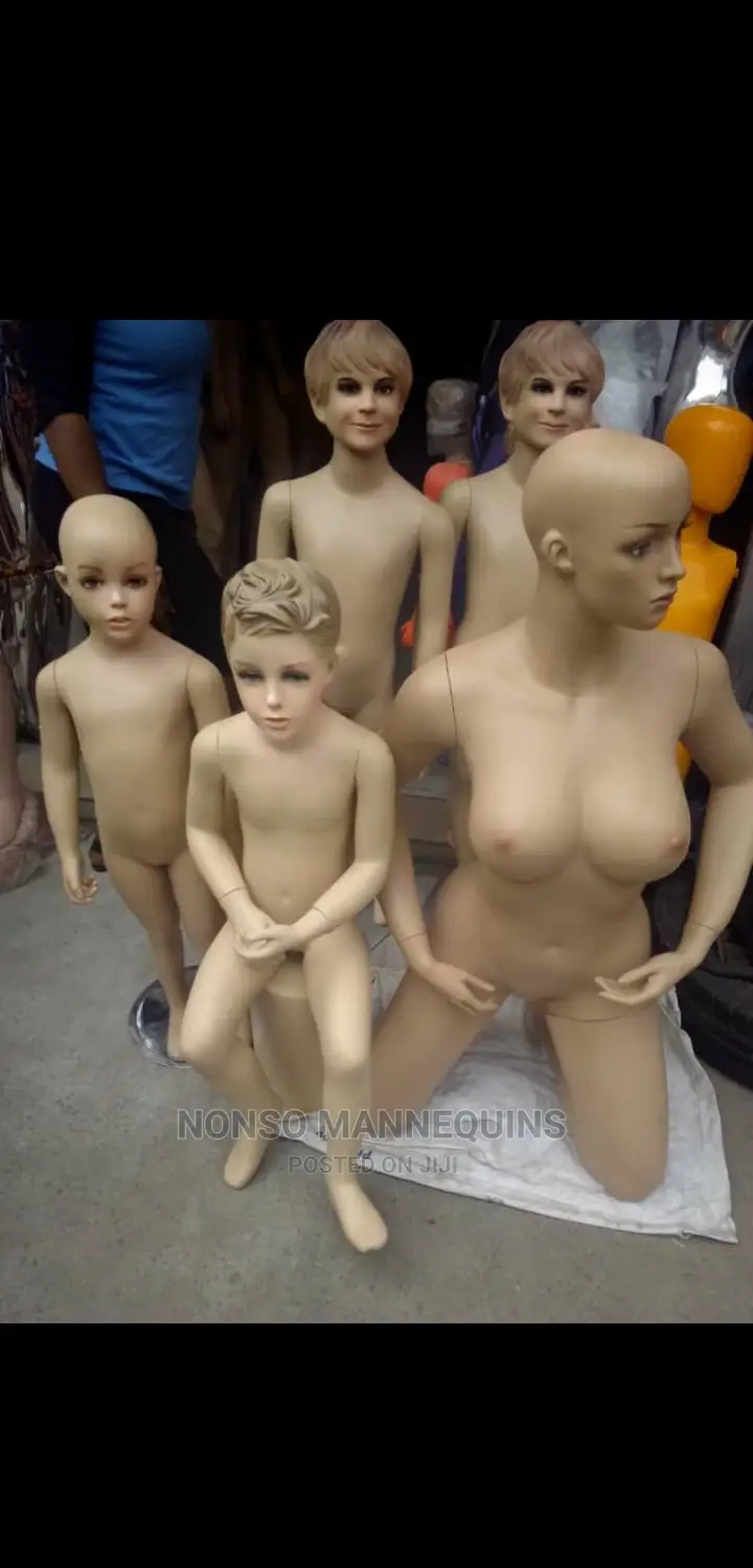Mannequins for Displaying Male Anf Female Kid Wears