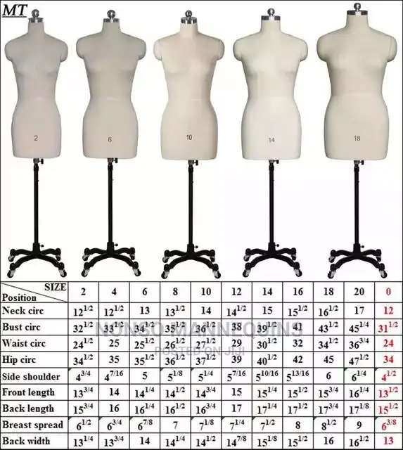 Professional Tailoring Mannequin With Magnetic Shoulder