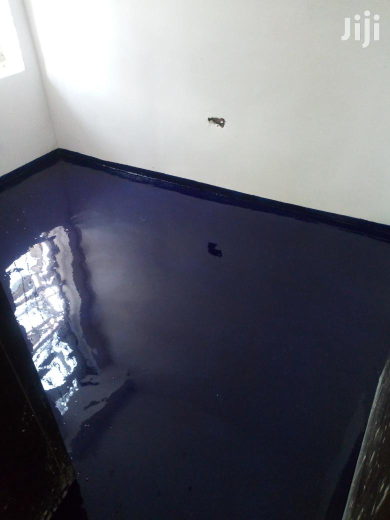3d Epoxy Installation Wall and Pop Finishing