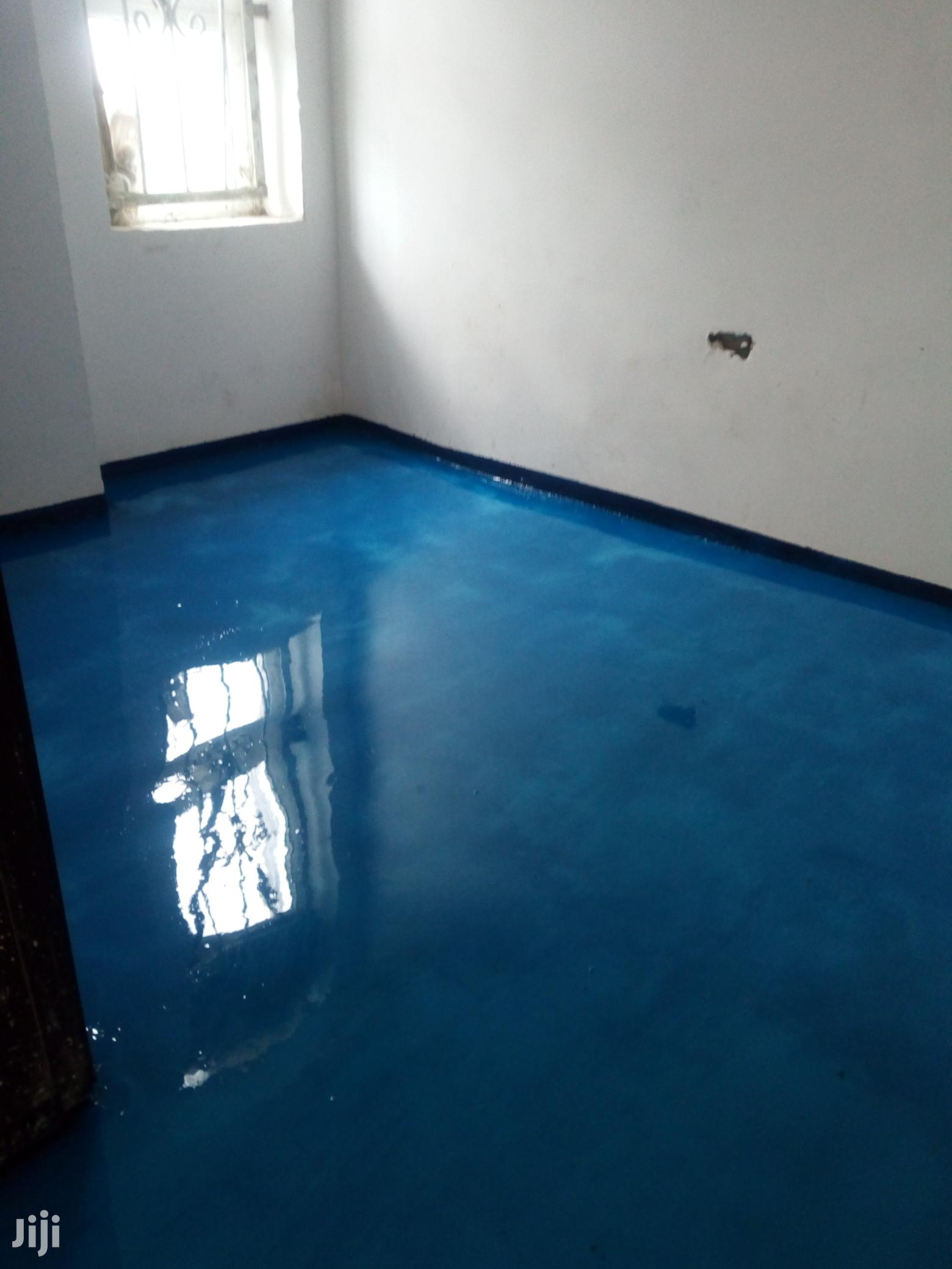 3d Epoxy Installation Wall and Pop Finishing