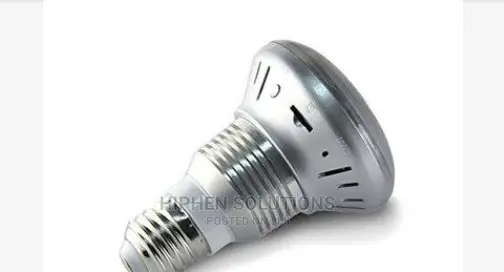 16GB Bulb Light Spy Camera, DVR 720P, HD Remote Controller BY HIPHEN