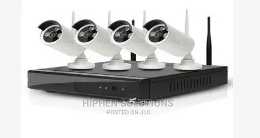4ch Nvr Camera Kit By Hiphen Solutions