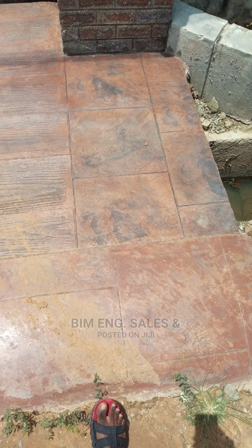 Concrete Stamping, Floor Decoration, Polishing Shinner, Sealer Epoxy
