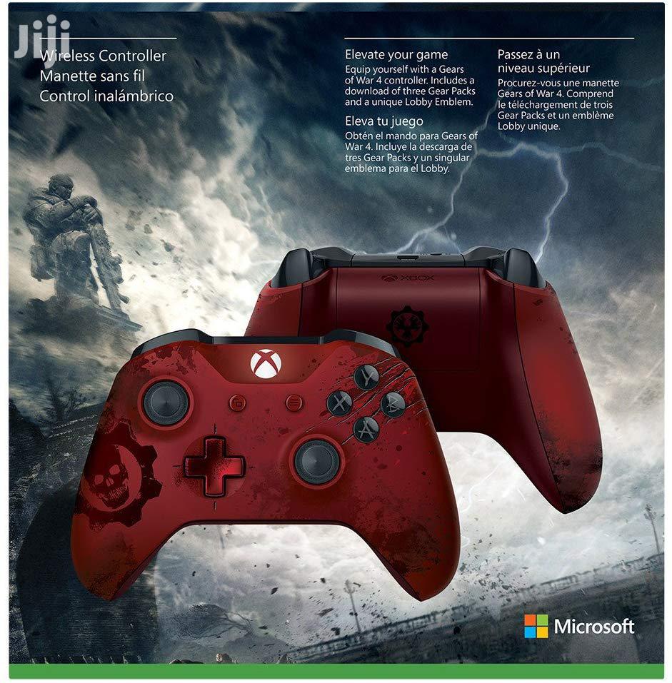 Xbox Wireless Controller - Gears Of War 4 Crimson Omen