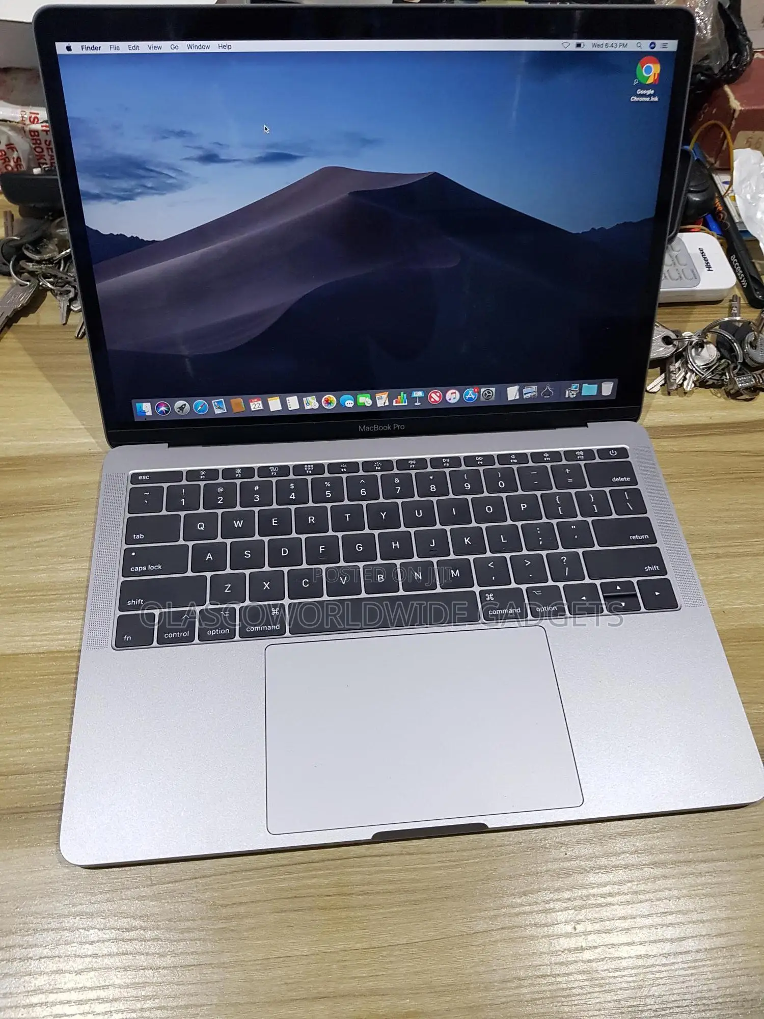 Laptop Apple MacBook Pro 2017 8GB Nvidia SSHD (Hybrid) 250GB