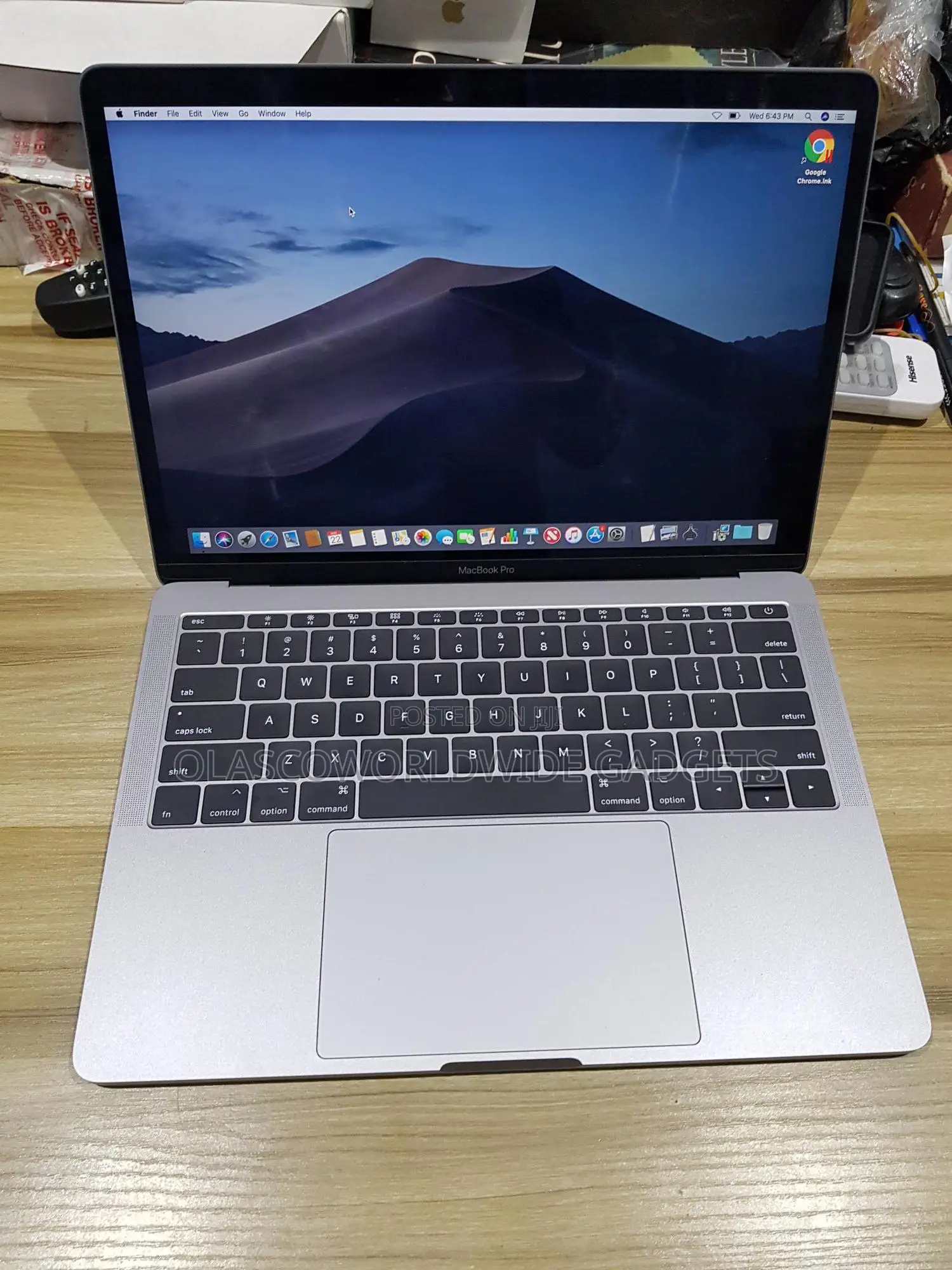 Laptop Apple MacBook Pro 2017 8GB Nvidia SSHD (Hybrid) 250GB
