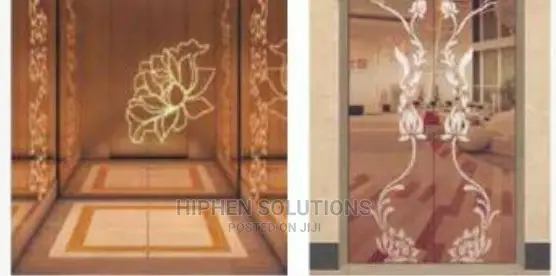 Elevator Cabin With Decoration Passenger Lift BY HIPHEN SOLUTIONS