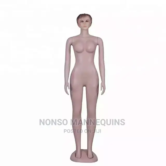 Female Mannikin Plastic With Hair