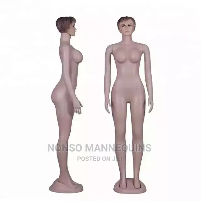 Female Mannikin Plastic With Hair