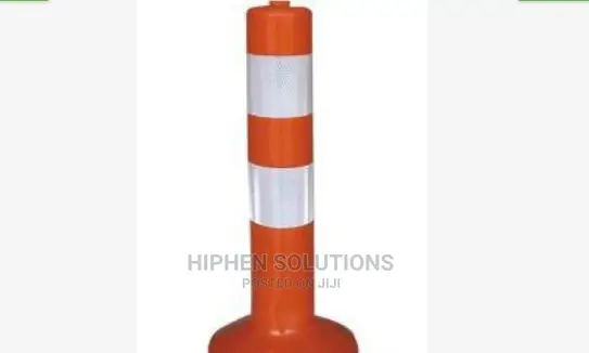 Red Reflective Warning Post BY HIPHEN SOLUTIONS LTD