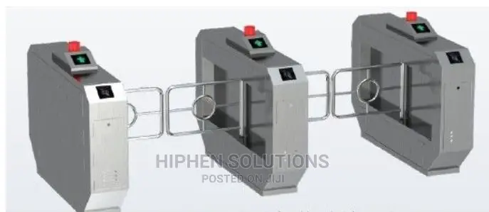 Stainless Steel Swing Barrier Gate Access Control Device BY HIPHEN