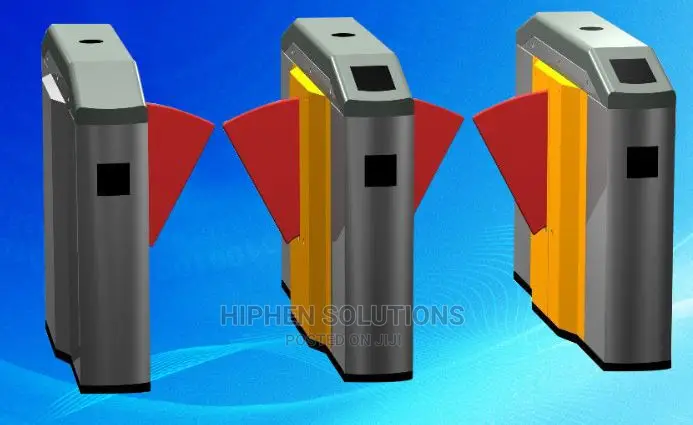 Automatic Turnstile Flap Barrier Gate BY HIPHEN SOLUTIONS LTD