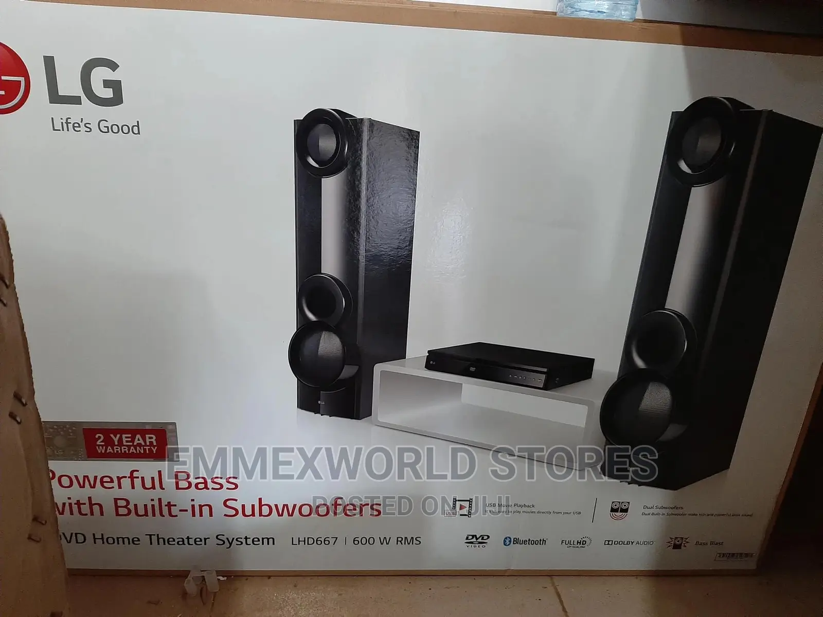 Lg Security Home Theater LHD 667