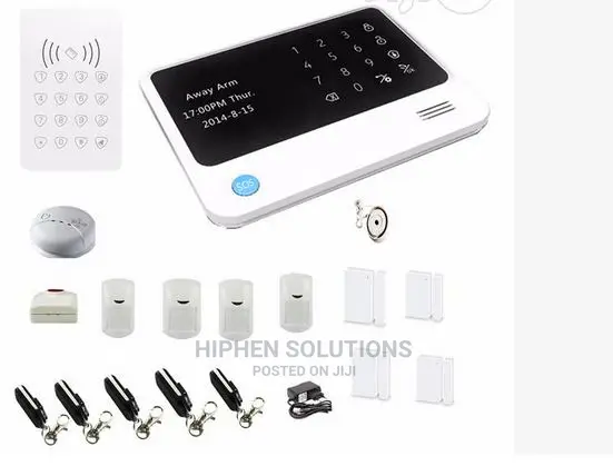 Burglar Alarm System With APP And SMS Operation By Hssl