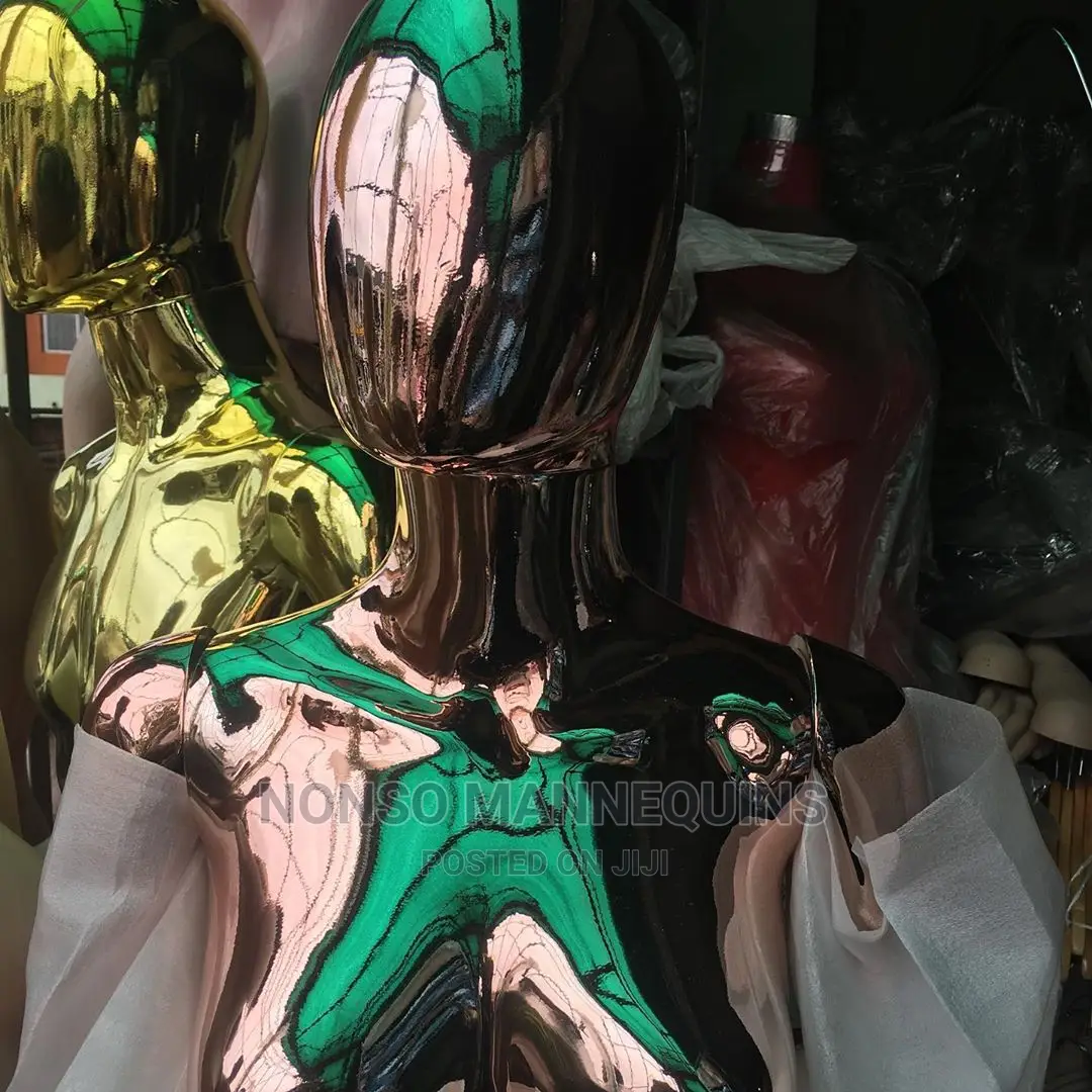 Egg Face Female Rose Gold Female Mannequins