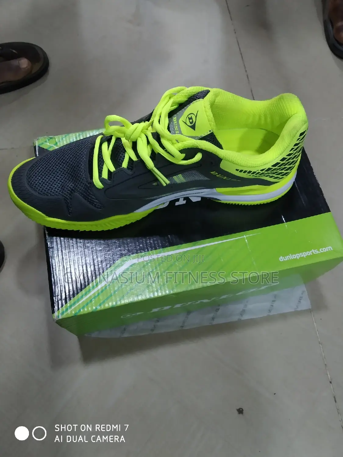 Dunlop Tennis Canvas Lemon