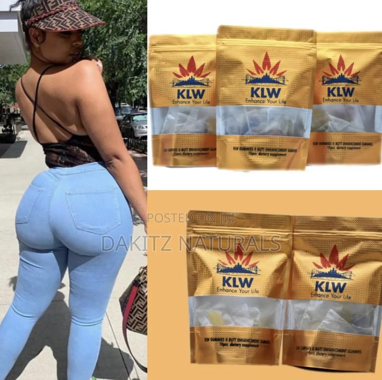 Klw Gummies (Butt Enhancement)