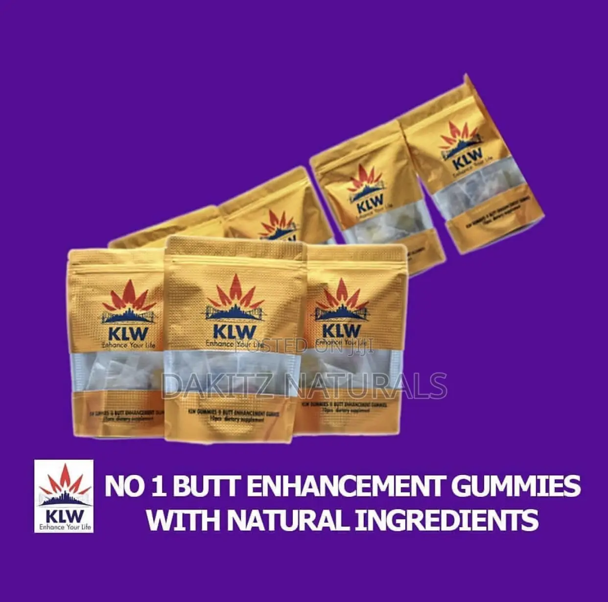 Klw Gummies Slimmer Waist, Wider Hips & Bigger Butt
