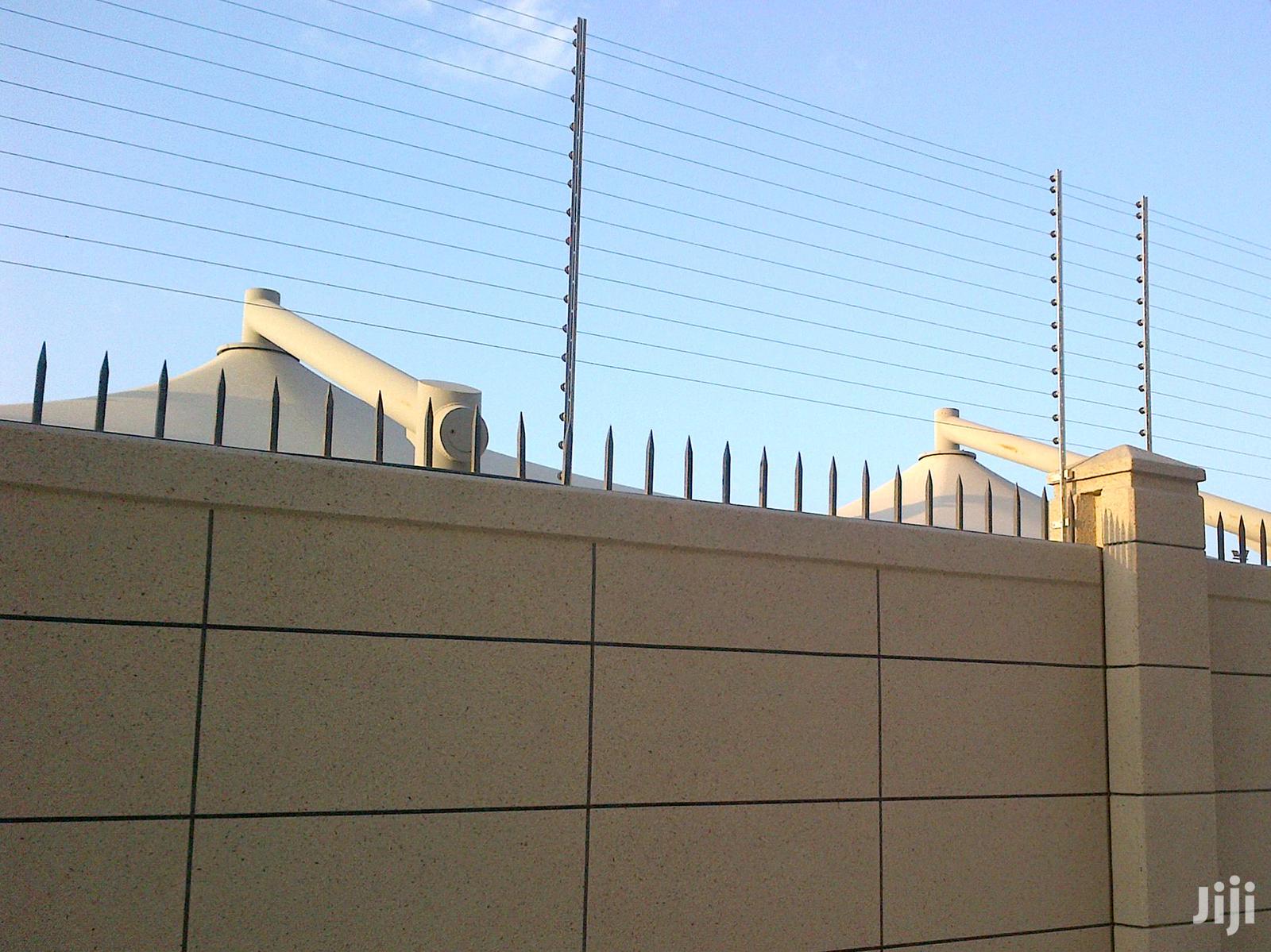 Installation Of Electric Perimeter Fence