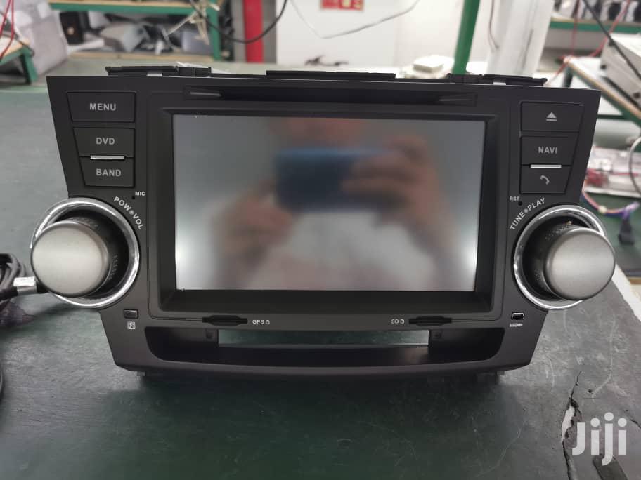Toyota High Lander 07 To 012 Dvd Player