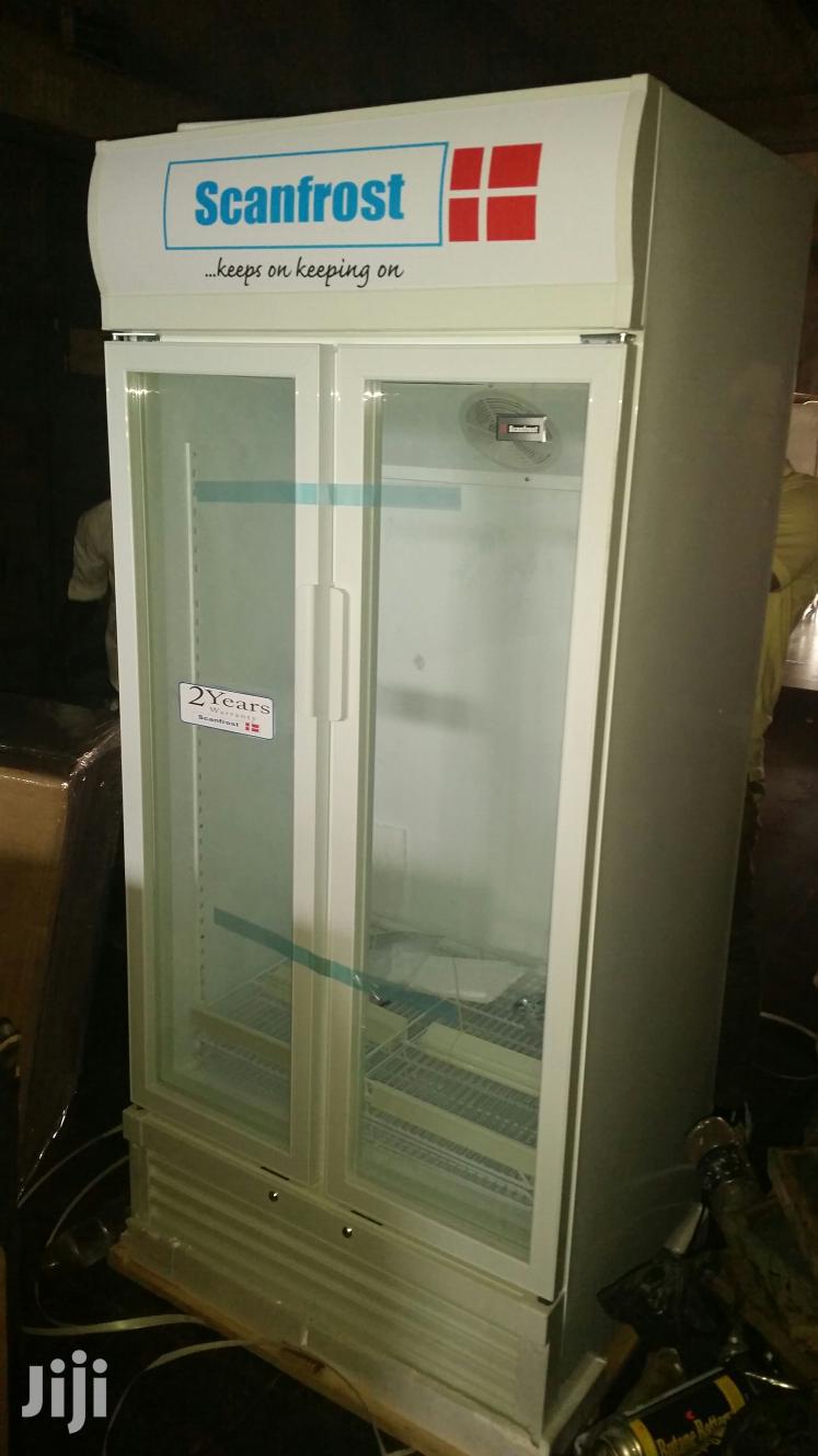 Quality 2 Doors Display Fridge.