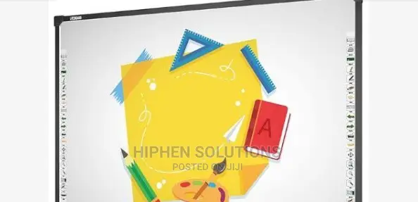 82'/ 96inchs School White Digital Board BY HIPHEN SOLUTIONS LTD