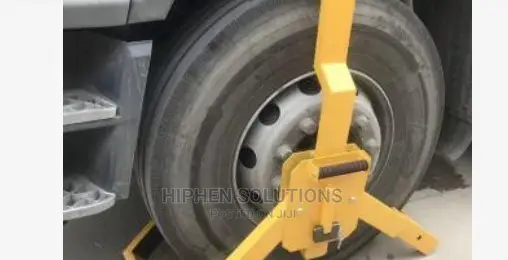 Truck Tyre Wheel Clamp Lock BY HIPHEN SOLUTIONS LTD