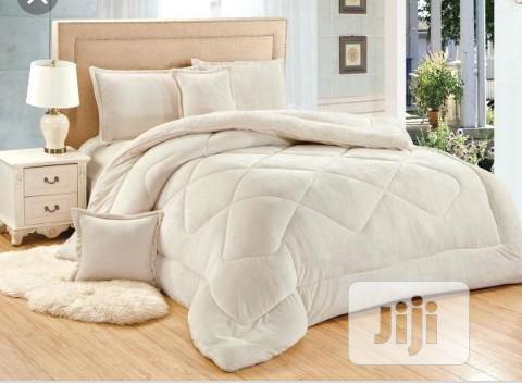 Quality Milk Colour Duvet, Bedsheet and 4 Pillow Cases